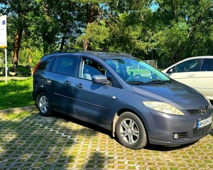 Серый Мазда 5, объемом двигателя 1.8 л и пробегом 250 тыс. км за 5500 $, фото 1 на Automoto.ua