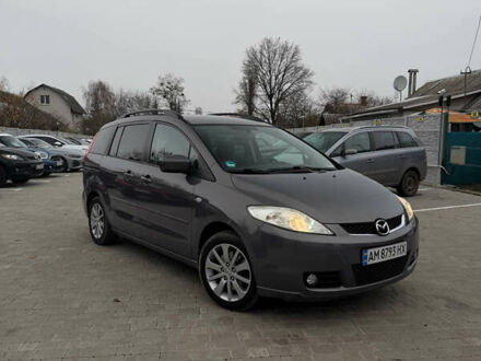 Серый Мазда 5, объемом двигателя 1.8 л и пробегом 225 тыс. км за 6600 $, фото 1 на Automoto.ua
