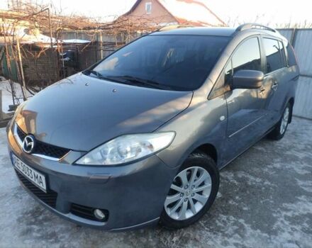 Сірий Мазда 5, об'ємом двигуна 2 л та пробігом 236 тис. км за 7300 $, фото 1 на Automoto.ua