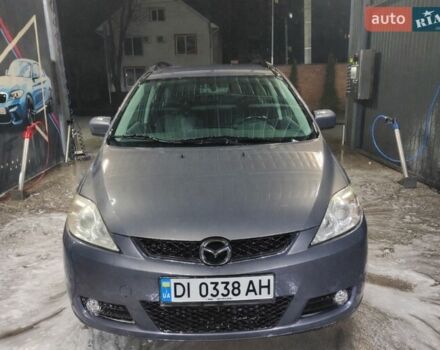 Серый Мазда 5, объемом двигателя 1.8 л и пробегом 251 тыс. км за 5400 $, фото 1 на Automoto.ua