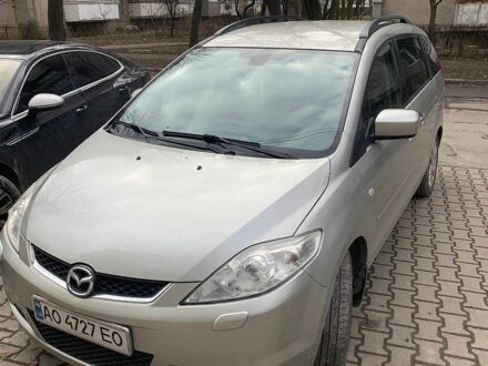 Сірий Мазда 5, об'ємом двигуна 2 л та пробігом 214 тис. км за 5600 $, фото 1 на Automoto.ua