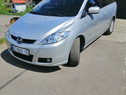 Серый Мазда 5, объемом двигателя 2 л и пробегом 282 тыс. км за 5500 $, фото 1 на Automoto.ua