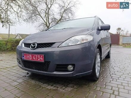 Серый Мазда 5, объемом двигателя 1.8 л и пробегом 235 тыс. км за 6000 $, фото 1 на Automoto.ua