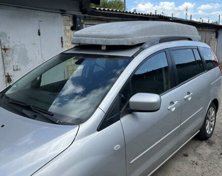 Серый Мазда 5, объемом двигателя 2 л и пробегом 235 тыс. км за 3700 $, фото 1 на Automoto.ua