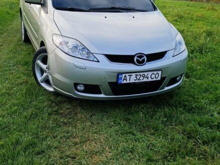 Серый Мазда 5, объемом двигателя 2 л и пробегом 183 тыс. км за 7200 $, фото 1 на Automoto.ua