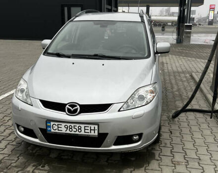 Серый Мазда 5, объемом двигателя 2 л и пробегом 377 тыс. км за 5500 $, фото 1 на Automoto.ua