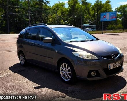Сірий Мазда 5, об'ємом двигуна 2 л та пробігом 231 тис. км за 6500 $, фото 1 на Automoto.ua
