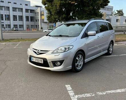 Серый Мазда 5, объемом двигателя 2 л и пробегом 284 тыс. км за 6800 $, фото 1 на Automoto.ua