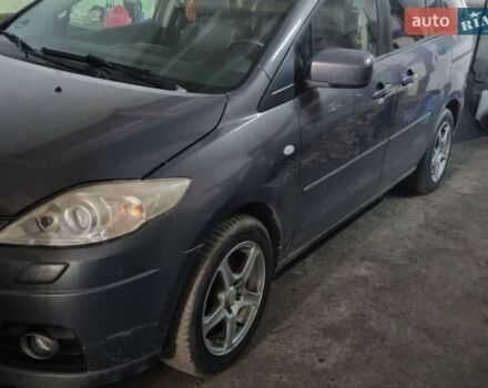 Сірий Мазда 5, об'ємом двигуна 2 л та пробігом 265 тис. км за 3400 $, фото 1 на Automoto.ua