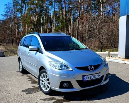 Серый Мазда 5, объемом двигателя 2 л и пробегом 278 тыс. км за 5400 $, фото 1 на Automoto.ua
