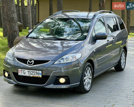 Серый Мазда 5, объемом двигателя 2 л и пробегом 172 тыс. км за 6950 $, фото 1 на Automoto.ua