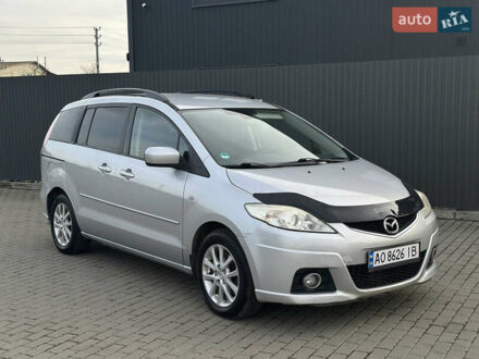 Серый Мазда 5, объемом двигателя 2 л и пробегом 276 тыс. км за 4900 $, фото 1 на Automoto.ua