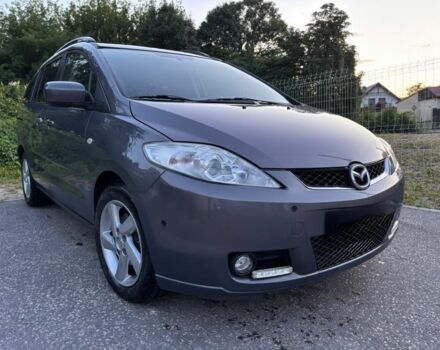 Серый Мазда 5, объемом двигателя 2 л и пробегом 280 тыс. км за 3200 $, фото 1 на Automoto.ua