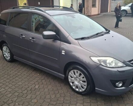 Серый Мазда 5, объемом двигателя 2 л и пробегом 206 тыс. км за 6500 $, фото 1 на Automoto.ua