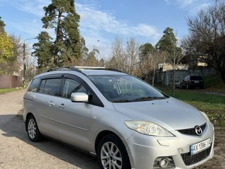 Серый Мазда 5, объемом двигателя 2 л и пробегом 268 тыс. км за 3300 $, фото 1 на Automoto.ua