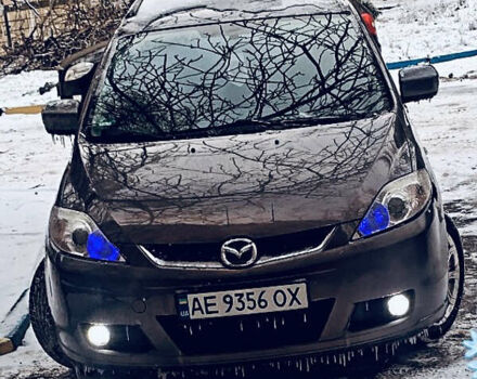 Серый Мазда 5, объемом двигателя 2 л и пробегом 199 тыс. км за 6500 $, фото 1 на Automoto.ua