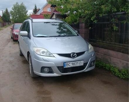 Серый Мазда 5, объемом двигателя 2 л и пробегом 262 тыс. км за 5200 $, фото 1 на Automoto.ua
