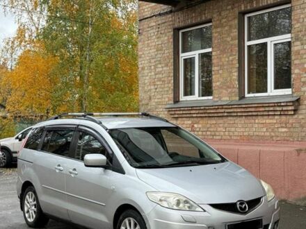 Серый Мазда 5, объемом двигателя 2 л и пробегом 200 тыс. км за 3700 $, фото 1 на Automoto.ua