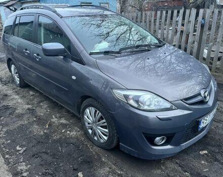 Серый Мазда 5, объемом двигателя 2 л и пробегом 312 тыс. км за 3600 $, фото 1 на Automoto.ua