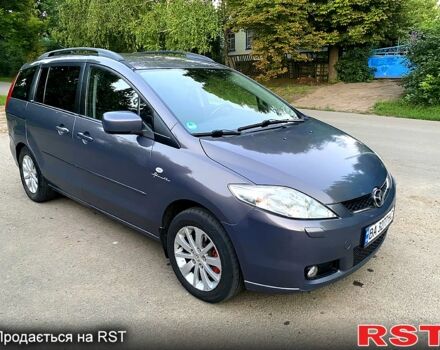 Сірий Мазда 5, об'ємом двигуна 2 л та пробігом 185 тис. км за 4650 $, фото 1 на Automoto.ua