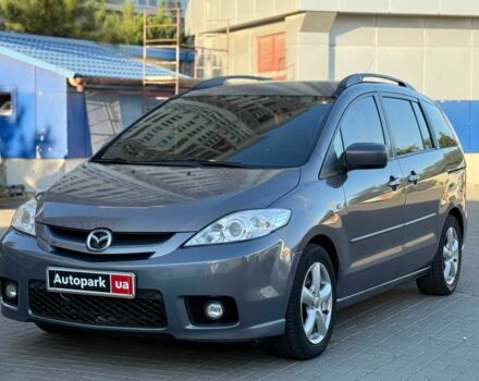 Серый Мазда 5, объемом двигателя 2 л и пробегом 317 тыс. км за 6640 $, фото 1 на Automoto.ua