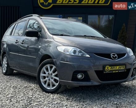Серый Мазда 5, объемом двигателя 2 л и пробегом 228 тыс. км за 5400 $, фото 1 на Automoto.ua