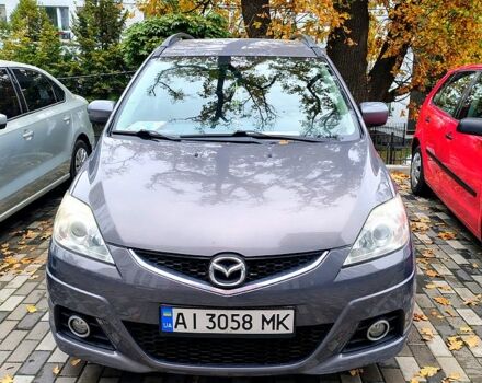 Серый Мазда 5, объемом двигателя 2 л и пробегом 240 тыс. км за 7000 $, фото 1 на Automoto.ua