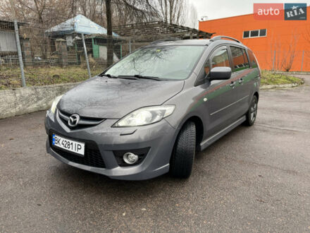 Серый Мазда 5, объемом двигателя 2 л и пробегом 250 тыс. км за 6999 $, фото 1 на Automoto.ua