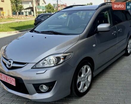 Серый Мазда 5, объемом двигателя 2 л и пробегом 170 тыс. км за 7200 $, фото 1 на Automoto.ua