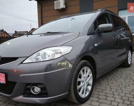Серый Мазда 5, объемом двигателя 2 л и пробегом 193 тыс. км за 6950 $, фото 1 на Automoto.ua