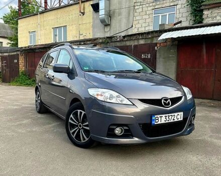 Серый Мазда 5, объемом двигателя 2 л и пробегом 261 тыс. км за 6800 $, фото 1 на Automoto.ua