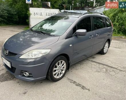 Серый Мазда 5, объемом двигателя 2 л и пробегом 233 тыс. км за 5700 $, фото 1 на Automoto.ua