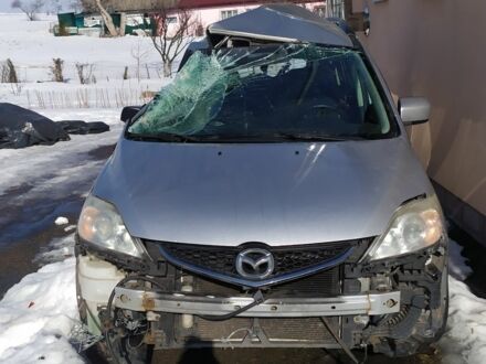 Сірий Мазда 5, об'ємом двигуна 2 л та пробігом 200 тис. км за 2500 $, фото 1 на Automoto.ua