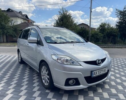 Серый Мазда 5, объемом двигателя 2 л и пробегом 263 тыс. км за 3500 $, фото 1 на Automoto.ua