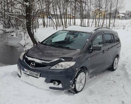 Сірий Мазда 5, об'ємом двигуна 2 л та пробігом 220 тис. км за 5800 $, фото 1 на Automoto.ua