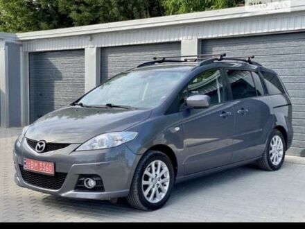 Серый Мазда 5, объемом двигателя 2 л и пробегом 220 тыс. км за 7100 $, фото 1 на Automoto.ua