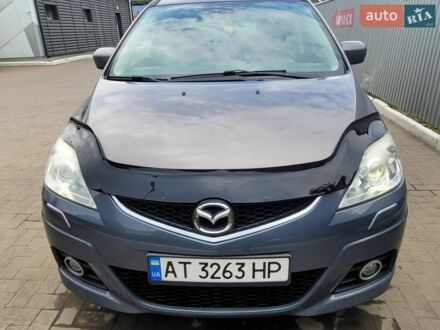 Серый Мазда 5, объемом двигателя 2 л и пробегом 220 тыс. км за 4900 $, фото 1 на Automoto.ua