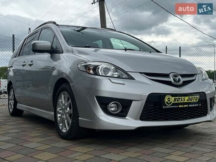 Серый Мазда 5, объемом двигателя 2 л и пробегом 179 тыс. км за 7700 $, фото 1 на Automoto.ua