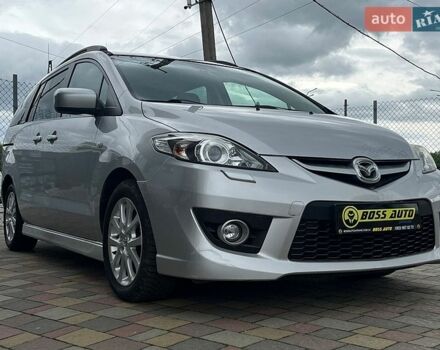 Серый Мазда 5, объемом двигателя 2 л и пробегом 179 тыс. км за 7700 $, фото 1 на Automoto.ua