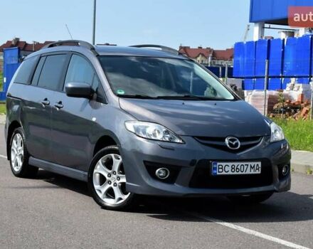 Серый Мазда 5, объемом двигателя 2 л и пробегом 235 тыс. км за 7200 $, фото 1 на Automoto.ua