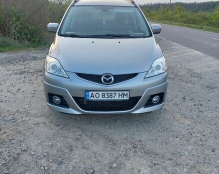 Сірий Мазда 5, об'ємом двигуна 2 л та пробігом 240 тис. км за 5979 $, фото 1 на Automoto.ua