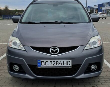 Серый Мазда 5, объемом двигателя 2 л и пробегом 250 тыс. км за 7100 $, фото 1 на Automoto.ua