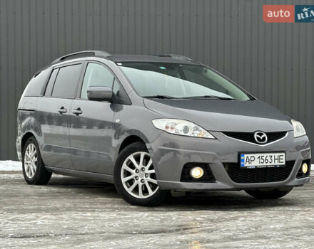 Серый Мазда 5, объемом двигателя 2 л и пробегом 300 тыс. км за 5350 $, фото 1 на Automoto.ua
