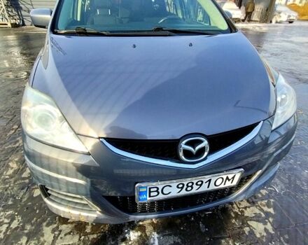 Серый Мазда 5, объемом двигателя 2 л и пробегом 250 тыс. км за 5800 $, фото 1 на Automoto.ua