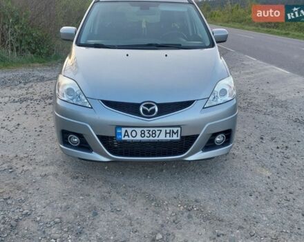 Серый Мазда 5, объемом двигателя 2 л и пробегом 237 тыс. км за 6500 $, фото 1 на Automoto.ua