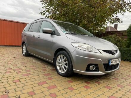 Серый Мазда 5, объемом двигателя 2 л и пробегом 252 тыс. км за 7200 $, фото 1 на Automoto.ua