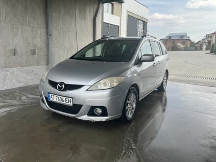 Серый Мазда 5, объемом двигателя 2 л и пробегом 355 тыс. км за 4200 $, фото 1 на Automoto.ua