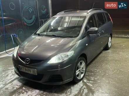 Сірий Мазда 5, об'ємом двигуна 2 л та пробігом 250 тис. км за 1600 $, фото 1 на Automoto.ua
