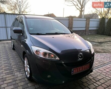 Серый Мазда 5, объемом двигателя 1.6 л и пробегом 267 тыс. км за 7700 $, фото 1 на Automoto.ua