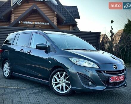 Серый Мазда 5, объемом двигателя 1.6 л и пробегом 261 тыс. км за 6800 $, фото 1 на Automoto.ua